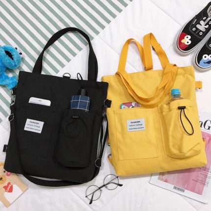 Top 1 Modern Harajuku Canvas Backpack