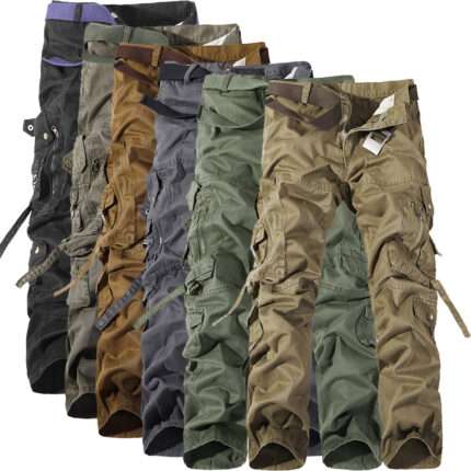 1 Modern Multi Pocket Cargo Trousers