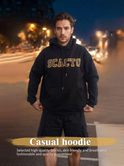 No 1 Quality Fashionable Solid Color Printed Hoodies