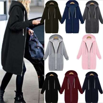 7 Luxurious Hooded Long Sleeve Fleece Jackets