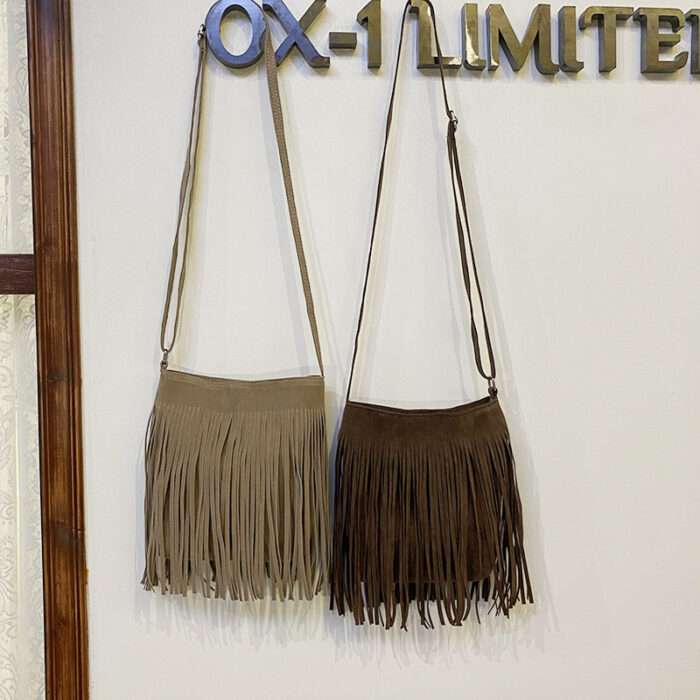 Modern Artistic Tassel Quality Shoulder Bags