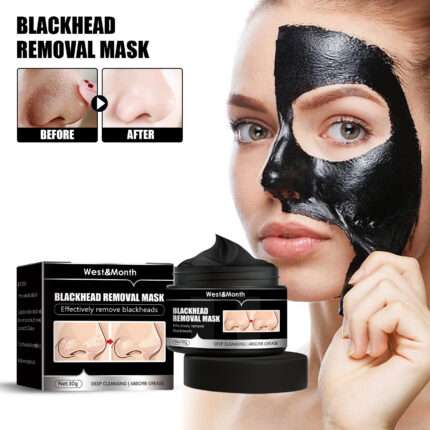 Quality 3 Step West Month Blackhead Removal Charcoal Mask